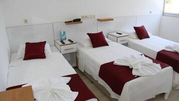 Standard Triple Room, Mountain View | In-room safe, desk, iron/ironing board, free cots/infant beds