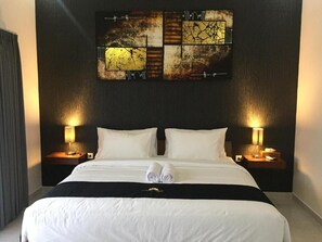 Desk, soundproofing, free WiFi, bed sheets - Jepun Sari Uluwatu (Pecatu)
