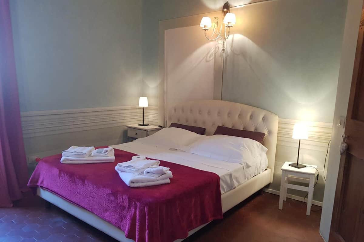 Chambre Deluxe, vue jardin (Queen) | 1 chambre, draps en coton égyptien, literie de qualité supérieure