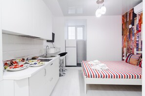 Tremannsrom – familie, flere senger, ikke-røyk | Lydisolert, strykejern/-brett og wi-fi (inkludert)