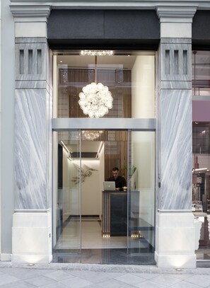 Entrada de la propiedad