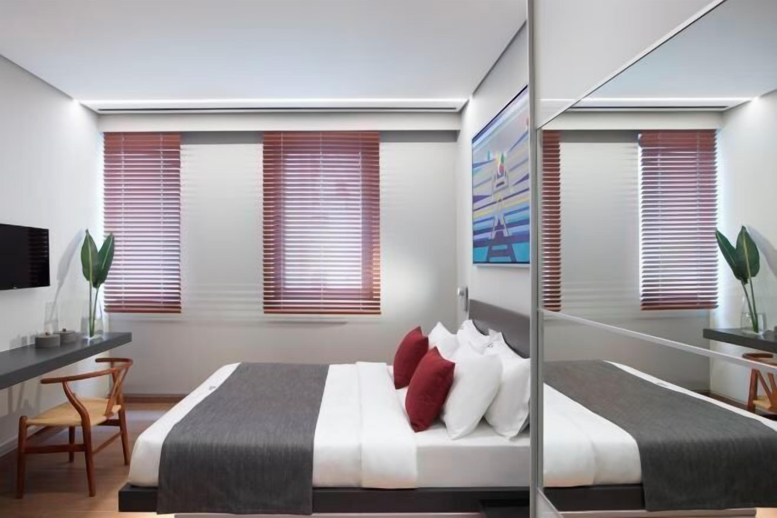 2 Schlafzimmer, Bettwäsche aus ägyptischer Baumwolle