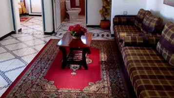 Apartment, 2 Bedrooms (N°8 Jemaa El Fna) | Living area | Plasma TV
