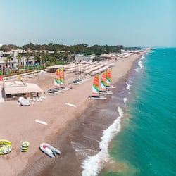 Private beach, beach cabanas, sun-loungers, beach umbrellas