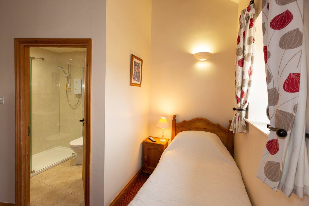 Single Room, Ensuite | Soundproofing, iron/ironing board, WiFi (free), bed sheets