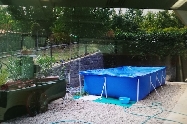 Seasonal outdoor pool