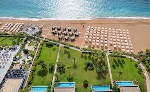 Private beach, sun loungers, beach umbrellas, beach towels - Paloma Finesse All Inclusive (Manavgat)