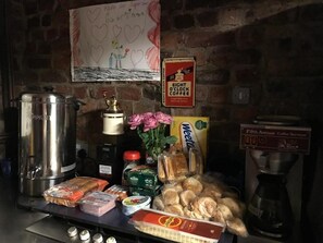 Gratis kontinental frukost varje dag 