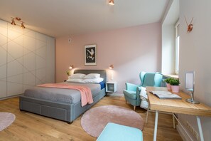 Soundproofing, iron/ironing board, free WiFi, bed sheets