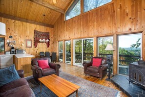 Smart TV, video games, music library, stereo