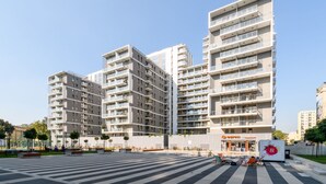 Front of property - P&O Apartments Kasprzaka 2 (Warsaw)