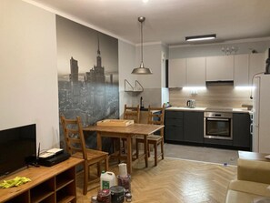 Flat-screen TV - P&O Apartments Krochmalna (Warsaw)