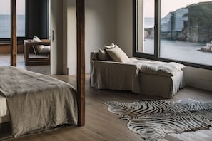 Ático de lujo, vistas al mar (Privado) | Caja fuerte, cortinas opacas, sistema de insonorización