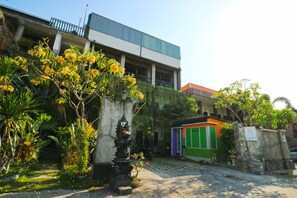 Façade de l’hébergement