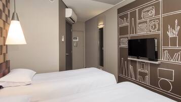 Chambre avec lits jumeaux