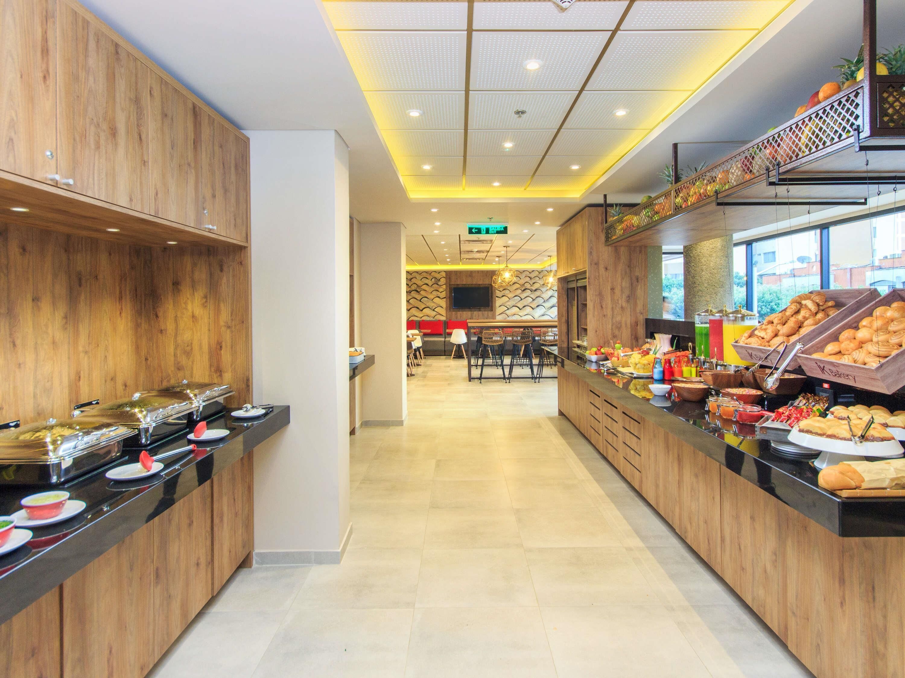 daily buffet breakfast (cop 38000 per person)