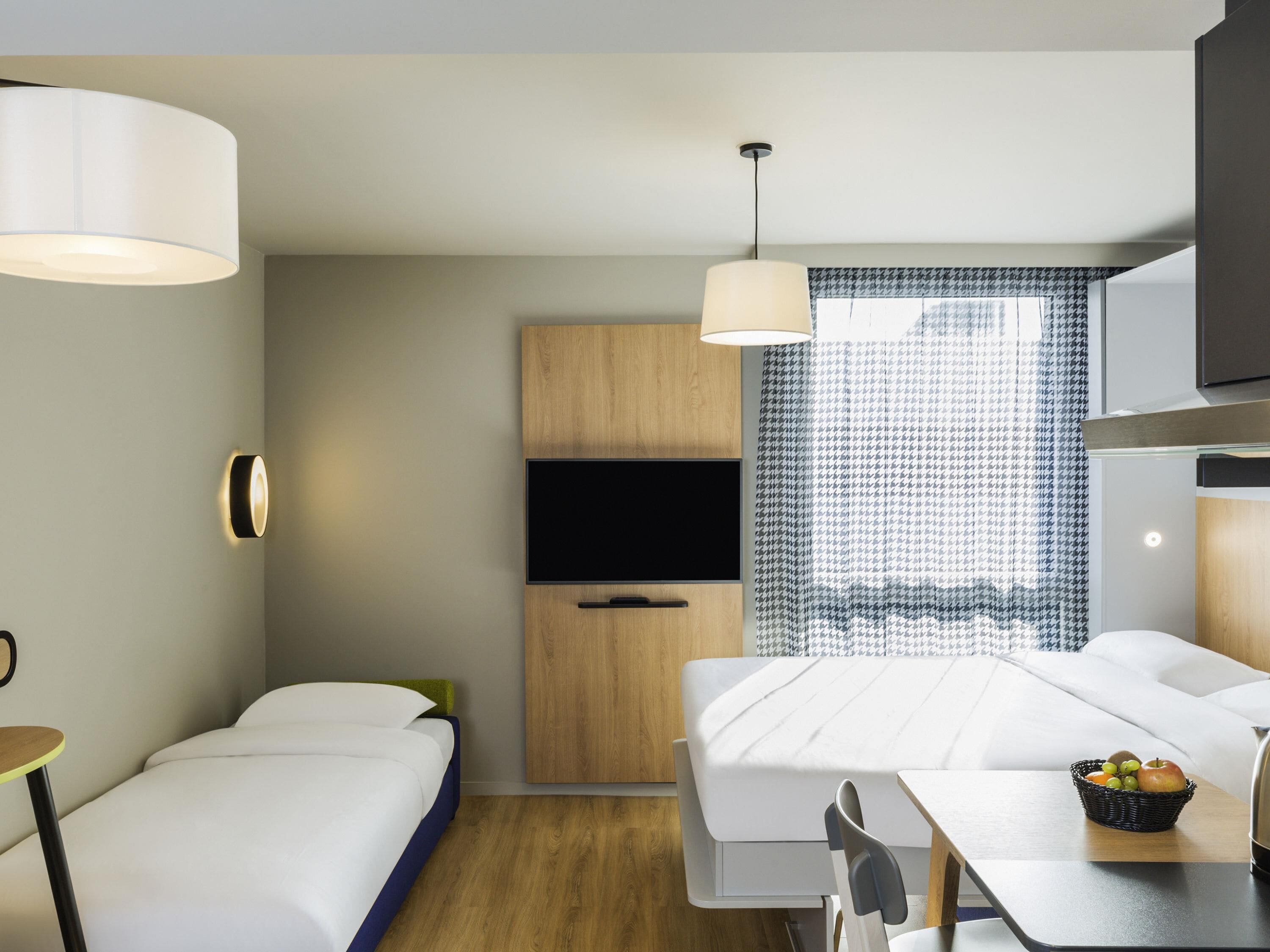 Studio, 1 Double Bed with Sofa bed | In-room safe, individually decorated, laptop workspace, blackout drapes