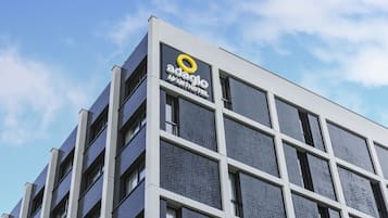 Voorkant van accommodatie