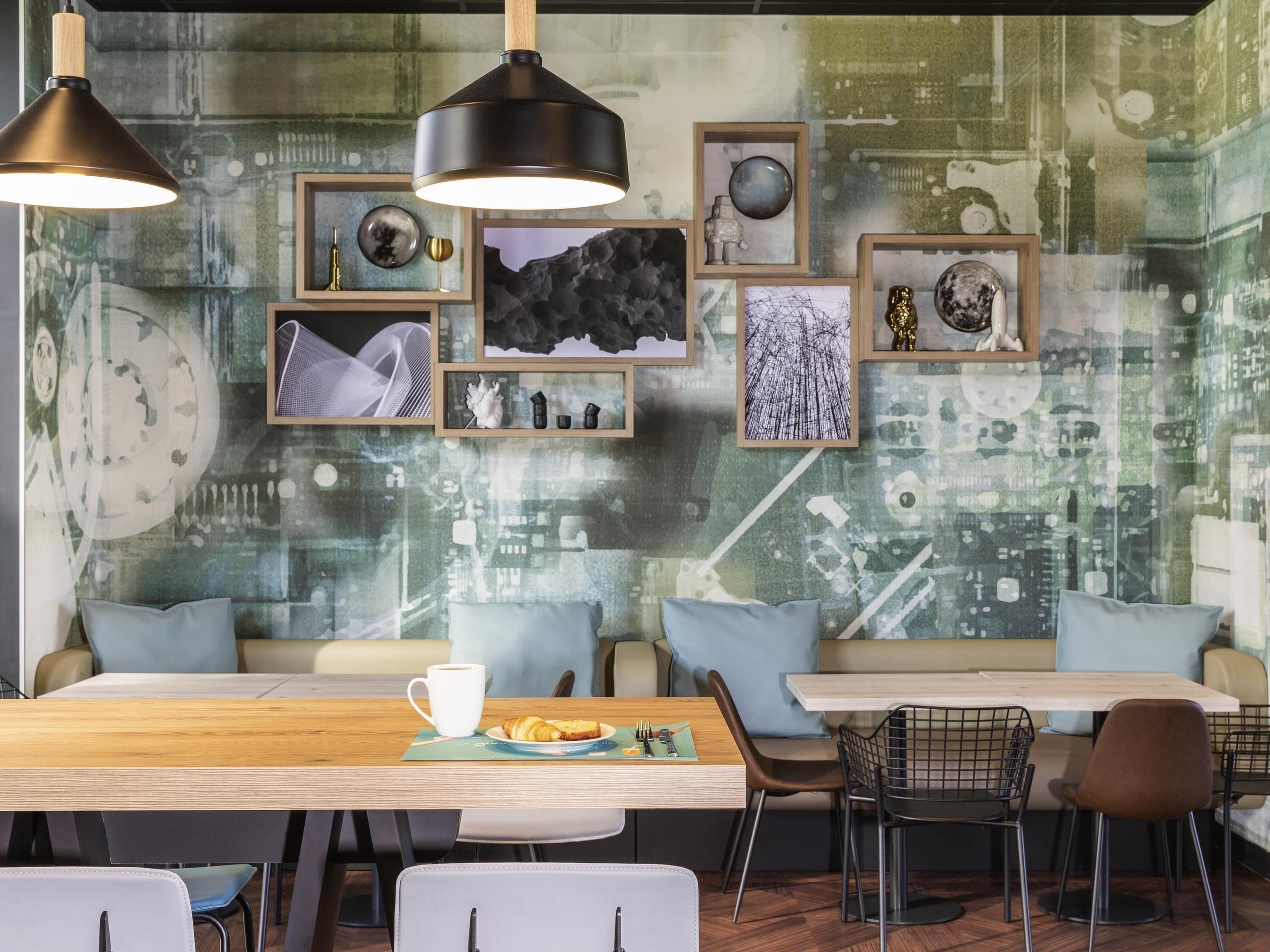 Daily buffet breakfast (EUR 12 per person)