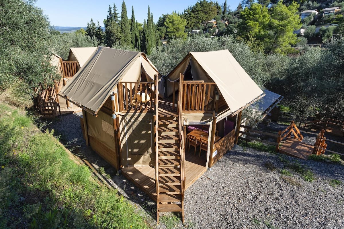 Classic Tent, 2 Bedrooms | Terrace/patio
