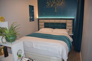 Apartamento | 1 quarto, roupas de cama premium, cortinas blackout
