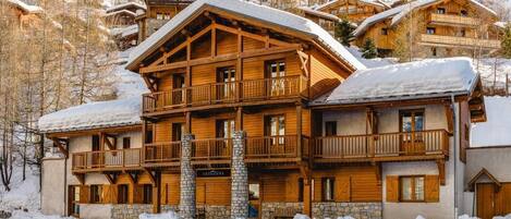 Façade de l’hébergement