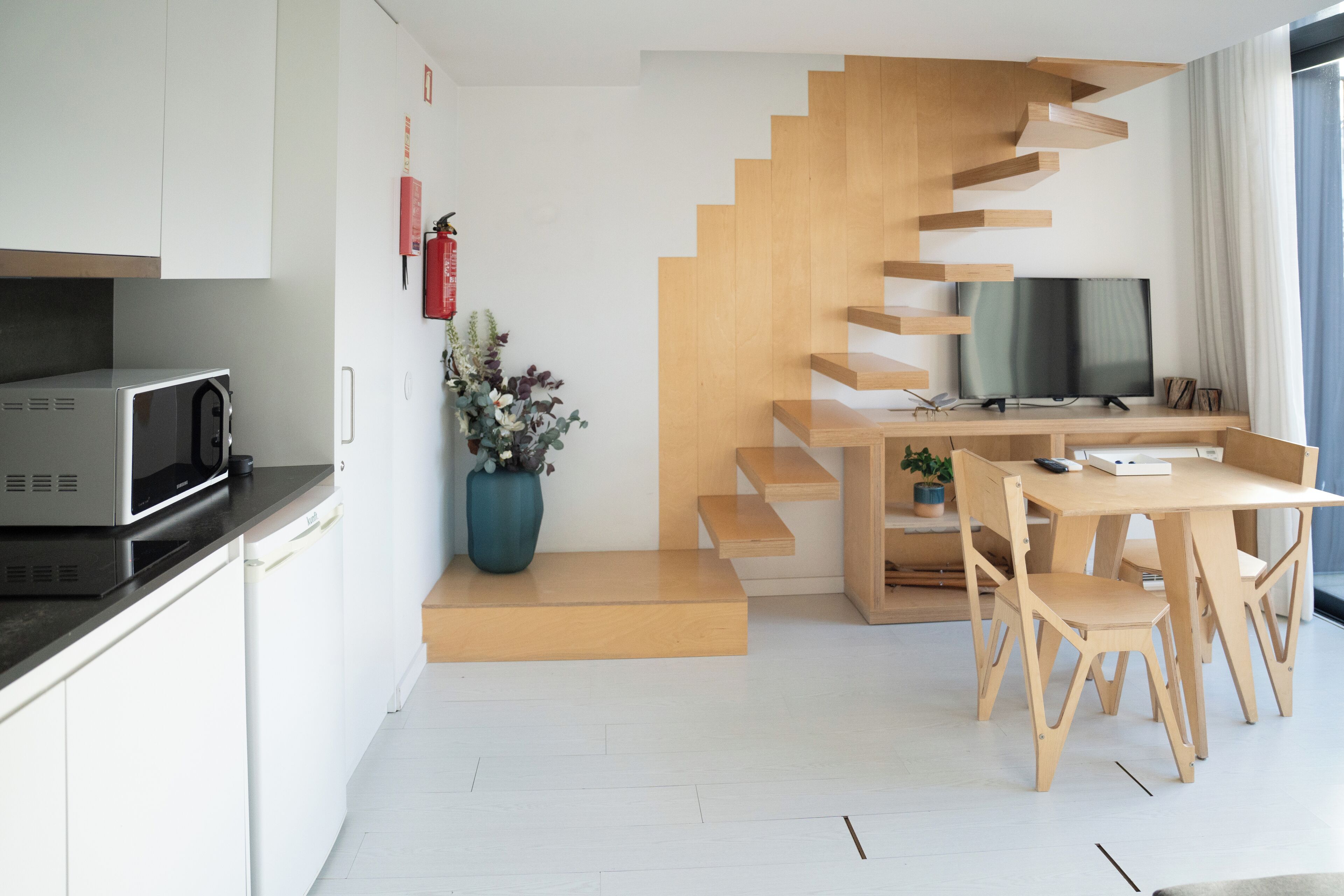 Superior-Zimmer (Torre dos Clérigos) | Wohnbereich | Flachbildfernseher