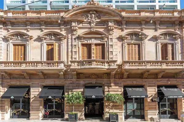 Fachada de la propiedad