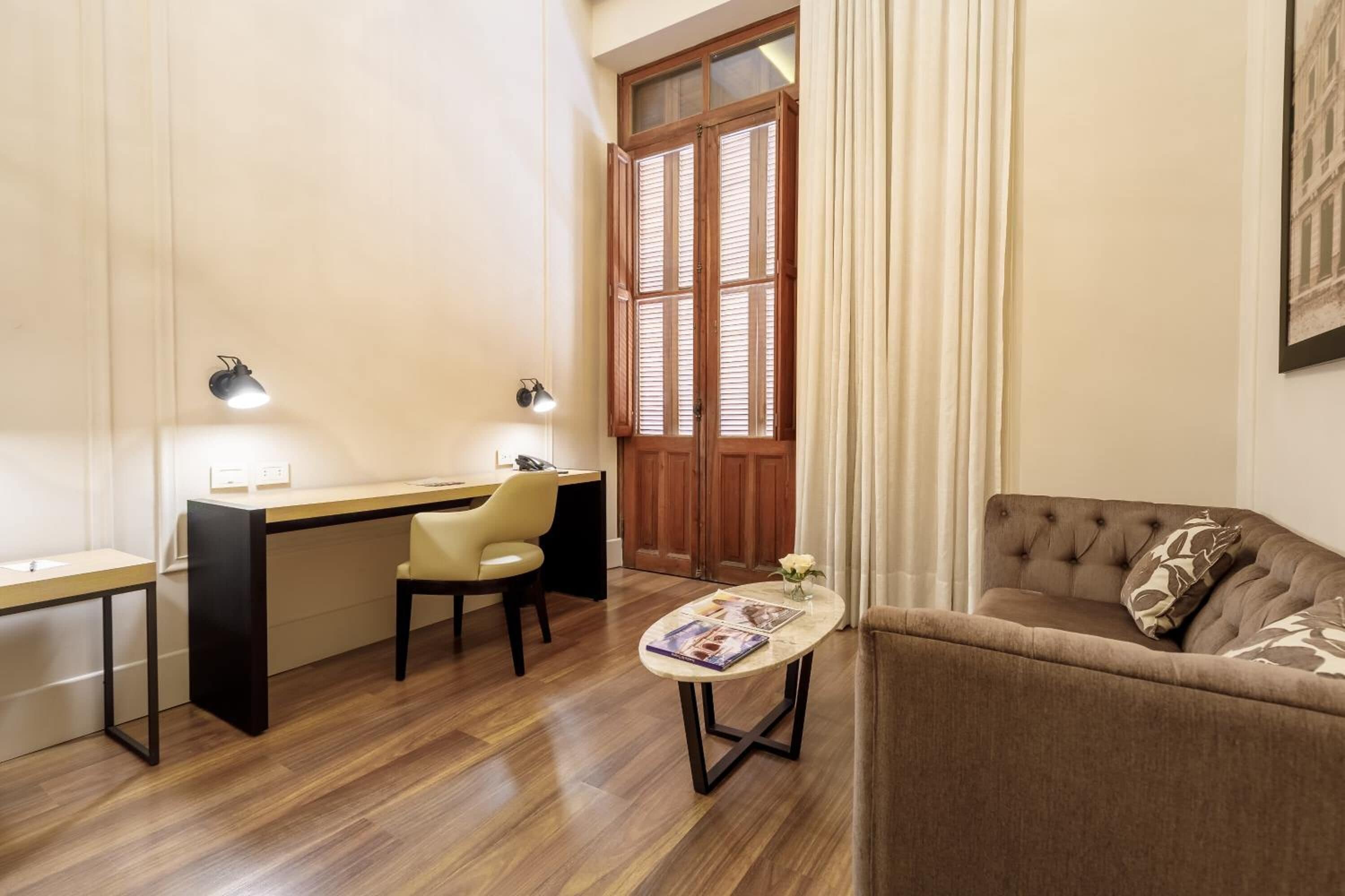 premium room, 1 king bed | minibar, in-room safe, desk, laptop workspace