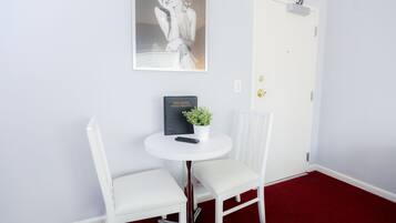 In-room safe, blackout curtains, iron/ironing board, free WiFi