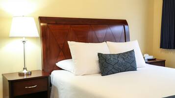 In-room safe, blackout curtains, iron/ironing board, free WiFi