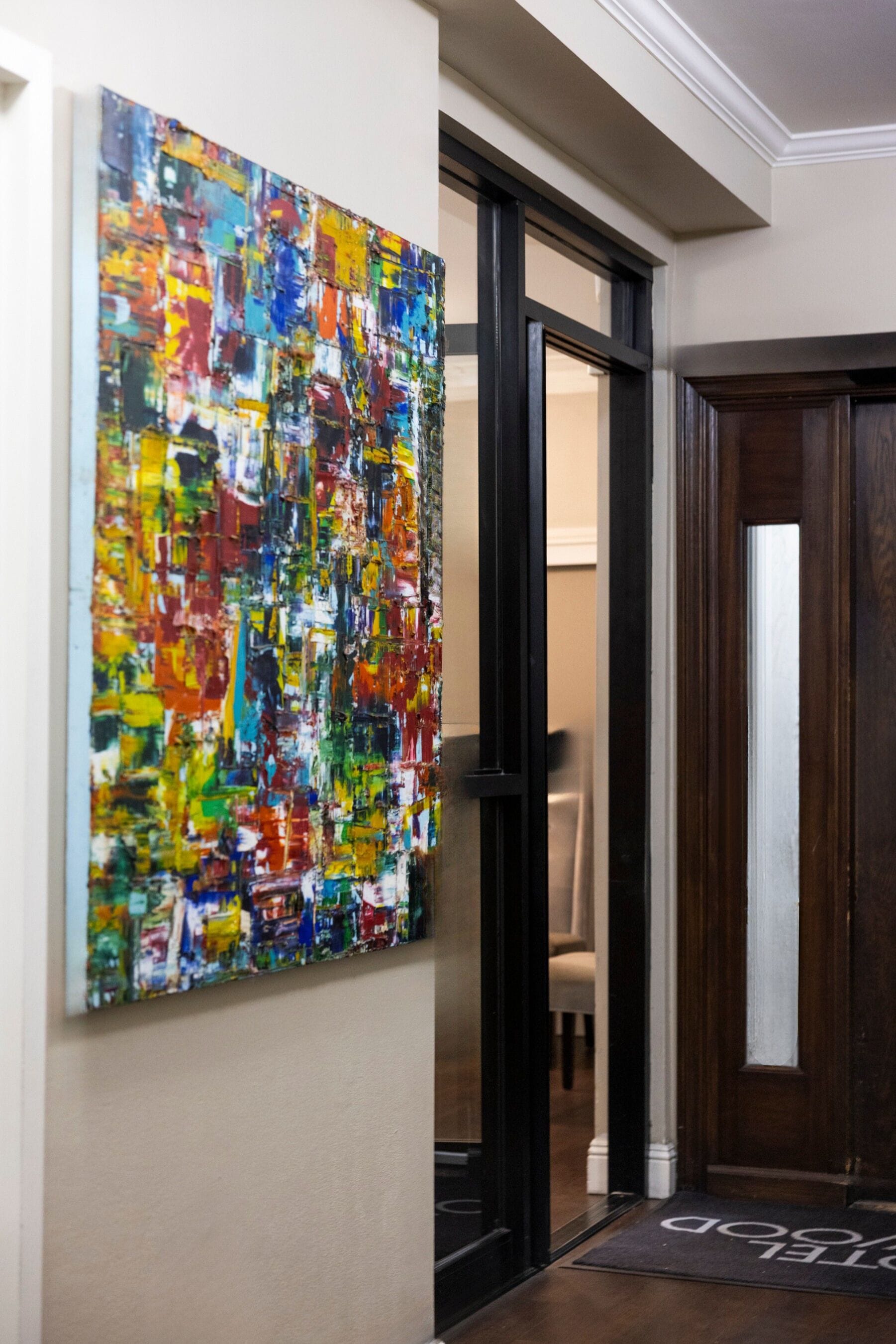 Interior entrance