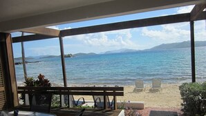 Beach/ocean view - Beachtacular! Sapphire Beach Apartment 1 BestStayz.1 (St. Thomas)