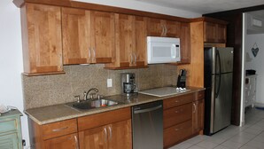 Apartment | Private kitchen | Coffee/tea maker, fridge, microwave, oven - Beachtacular! Sapphire Beach Apartment 1 BestStayz.1 (St. Thomas)