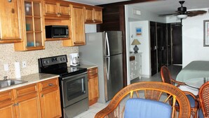 Apartment | Private kitchen | Coffee/tea maker, fridge, microwave, oven - Beachtacular! Sapphire Beach Apartment 1 BestStayz.1 (St. Thomas)