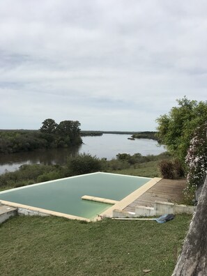 Seasonal outdoor pool