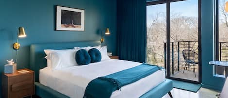 Minibar, caja de seguridad en la habitación y cortinas blackout