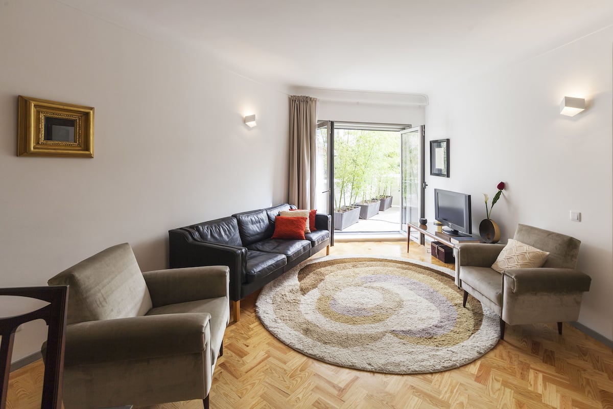 Apartment, 2 Bedrooms, Terrace (1) | Living area