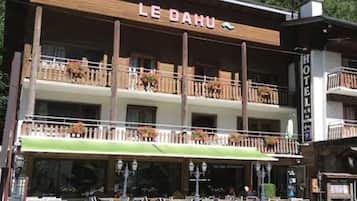 Facciata della struttura