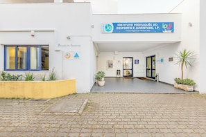 Fassade der Unterkunft