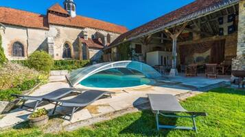 Chambre Quadruple Familiale, vue jardin | Terrasse/Patio