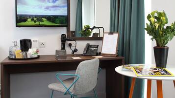 In-room safe, desk, blackout drapes, free WiFi