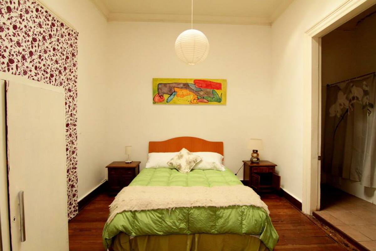 Traditional Double Room, 1 Queen Bed, Private Bathroom (Room #7) | Iron/ironing board, free WiFi