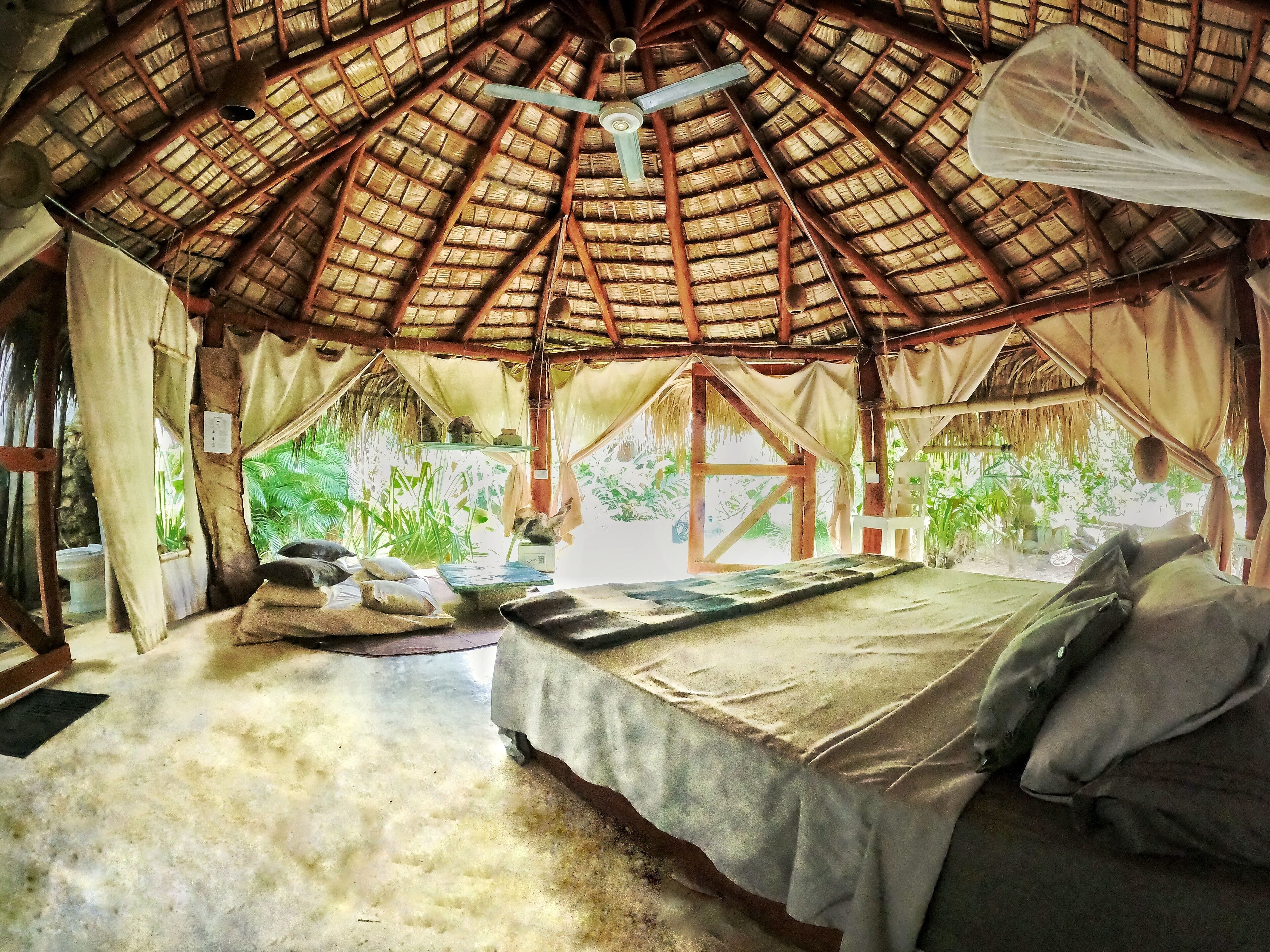 奢華帳棚, 1 張特大雙人床, 非吸煙房, 花園景觀 | 花園景