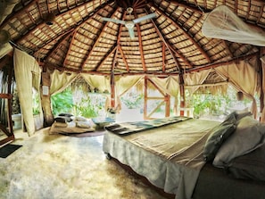 Luxury Tent, 1 King Bed, Non Smoking, Garden View | Garden view - Casa Picaflor (Las Terrenas)