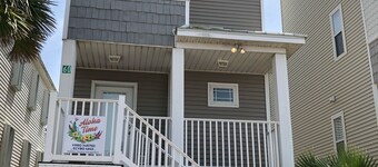 Beach Front 3BR/3.5BA Pet Friendly! Private Boardwalk right out your door!!