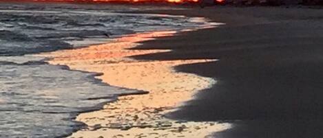 Accommodatie ligt op het strand