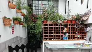 Terrace/patio - Water Palace Hostal (Quito)