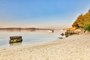Beach nearby, beach towels - EXCLUSIVE LOCATION, BEACH APARTMENT "IVONA"! NEW OPEN SWIMMING POOL! (Trogir)