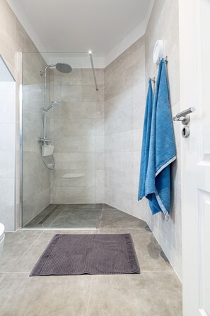 Shower, hair dryer, towels, soap - EXCLUSIVE LOCATION, BEACH APARTMENT "IVONA"! NEW OPEN SWIMMING POOL! (Trogir)